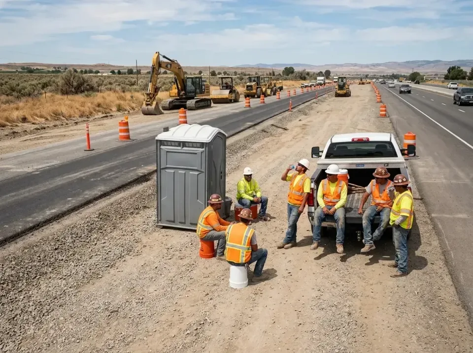 highway-road-construction-crew-007 — frequently asked questions, Porta Potty and Restroom Rentals in Fair Lakes, VA